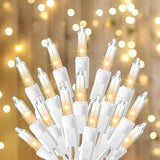 TW SHINE Christmas String Lights – UL-Certified Indoor Mini Lights with Low-Voltage 2.5V Bulbs, Safe Around Kids and Pets