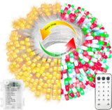 Brightever Dual Color Battery Fairy Lights 33Ft with Remote Thoughtful Birthday Gift for Her, Mom & Housewarming Present