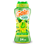 Gain In-Wash Scent Booster Beads Original Scent – Consistent Background Freshness for Home Office Wardrobe and Work Polos
