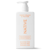 Native Moisturizing Conditioner Sweet Peach & Nectar – Clean 10-Ingredient Formula for a Clutter-Free Bathroom