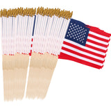 American Patriotic Flag Gift Set – 12-Pack 12x18 Inch Flags for Veteran & Military Appreciation Gifts