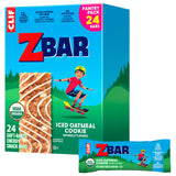 Zbar Iced Oatmeal Cookie Snack Bars – Clean Ingredient Snack for Health-Conscious Families, USDA Organic 24 Pack