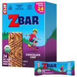 Zbar Chocolate Chip Soft-Baked Bars for Clean-Eating Families – 24 Pack USDA Organic Whole Grain Snacks