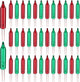 100 - Red, Green