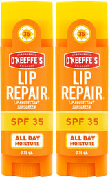 O'Keeffe's Lip Repair SPF 35 Lip Balm Stick – Self-Care Essential for Sensitive, Diabetic-Friendly Lip Hydration