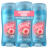 Secret Fresh Antiperspirant Deodorant for Women – Thoughtful Birthday Gift for Her with Curated Scent Variety Pack of 3, 2.6 oz Sticks