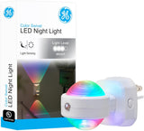 GE Color Changing LED Night Light – Practical Housewarming Gift and Baby Shower Present, 2 Pack