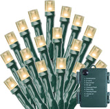Brightever Battery Fairy Lights 18ft – Ambient Living Room Accent for Shelves and Mantels