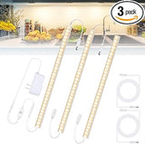 LuminBeam Aura 12 Inch LED Strip Light, Warm to Cool White for Living Room Decor