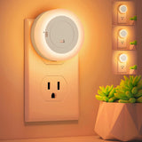 FOLKSMATE Plug in Nightlight – Safer Alternative to Candles for Bedroom and Stairway, Cool to Touch LED