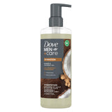 Dove Men+Care 2-in-1 Shampoo + Conditioner for Thick & Full Hair – One-Bottle Simplification for Clean Bathroom Counters, 17.5 fl oz