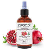 PURA D'OR Cold Pressed Pomegranate Oil - Calming Aromatherapy Body Oil for Post-Bath Hydration and Wind-Down
