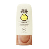 Sun Bum Daily SPF 50 Clear Gel Face Sunscreen – Reef-Safe Sun Defense Free of Octinoxate and Oxybenzone for Sensitive Skin, Broad Spectrum