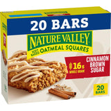 Nature Valley Soft Baked Oatmeal Squares – Whole Grain Snack for Health-Conscious Snackers, 16g Whole Grain, 12 ct
