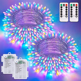 JMEXSUSS Warm White LED Fairy Lights – Invisible Wire Battery String Lights for Cozy Reading Nook and Mantel Ambiance
