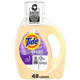 Tide Purclean Liquid Laundry Detergent – EPA Safer Choice Laundry Detergent for Worry-Free Family Loads, 63 fl oz