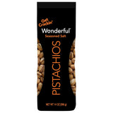Wonderful Pistachios In Shell Seasoned Salt – Mindful Protein Snack for Self-Care Snack Breaks, 14 oz Resealable Bag