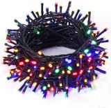 FULLBELL Black Fairy Lights 33ft 100 LED – Canopy Bed & Dorm Room Ambient Lighting, Plug-In & Timer for Cozy Home Aesthetic