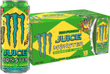 Monster Energy Juice Rio Punch, Late-Night Study Fuel for College Students, 16 oz Cans, Pack of 15