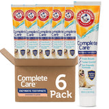 Arm & Hammer Complete Care Enzymatic Dog Toothpaste – Safe Non-Toxic Formula for Puppies, 6.2 Oz