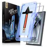 MAGIC JOHN Samsung Galaxy S24 Ultra Screen Protector 2 Pack – Bubble-Free Installation for Busy Workdays