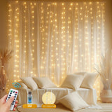 Luminos Glow LED Curtain String Lights – Romantic Valentine's Day Gift for Her