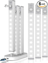 LumenGlow Rechargeable Under Cabinet Light – Smoke-Free, Cool-Touch Closet Lighting for Family Homes