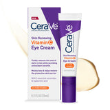 CeraVe Skin Renewing Vitamin C Eye Cream – Thoughtful Skincare Gift for Her, Brightening Anti-Aging Treat