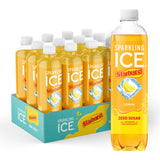Sparkling Ice STARBURST Zero Sugar Sparkling Water Variety Pack – Thoughtful Care Package Gift for College Students and Road Trippers, 17 fl oz Bottles