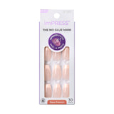 KISS imPRESS No Glue Press On Nails French – Gentle Self Care Manicure for Sensitive Nail Beds