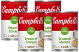 Campbell's Condensed Heart Healthy Cream of Chicken Soup, Pantry Staple for Wellness-Focused 50+ Meal Prep