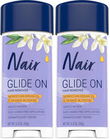 Nair Glide On Hair Remover Stick – Pool and Beach Vacation Prep, TSA-Friendly Bikini Line Grooming on the Go