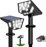 Kyson Solar Spot Lights, Thoughtful Housewarming Gift for Mom, Garden & Patio Decor with 2-Pack Easy Install