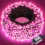 Lumify Home Outdoor String Lights 300 LED Warm White & Multicolor – Connectable Patio Lights with Remote for Camping and Outdoor Dining