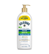 Gold Bond Healing Sensitive Lotion – Single-Bottle Face and Body Moisturizer for Clutter-Free Counters