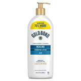 Gold Bond Healing Hydrating Lotion – Clean Pump-Bottle Moisturizer for Clutter-Free Bathroom Counters, 24 oz