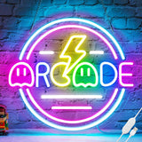 Neon Gamepad Sign for Boys, LED Light Wall Art - Unique Christmas Gift for Teenage Gamers, Bedroom Gaming Setup Decoration