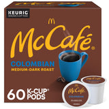 McCafe Colombian Keurig Pods – Streamlined Kitchen Coffee for Less-is-More Living, Medium Roast
