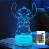 16 Color 3D Optical Illusion Lamp – Aesthetic Ambient Light for Teen Bedroom Office and Home Display