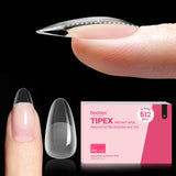 Beetles Tipex Instant Apex Nail Tips – Clean Vanity Corner Staple, One-Step Sculpting for Clutter-Free DIY
