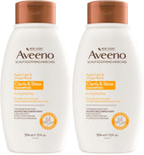 Aveeno Apple Cider Vinegar Clarifying Shampoo – Thoughtful Self-Care Gift for Her, Clean Beauty Shower Upgrade