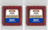 Old Wisconsin Beef Sausage Snack Sticks – Shelf Stable Trail Snack for Hikers and Hunters