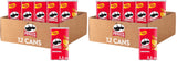 Pringles Original Potato Crisps – Office Desk Snack for Work Breaks, 12 Pack of 2.36 oz Cans