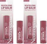 Neutrogena Revitalizing Tinted Lip Balm SPF 20 – Pocket-Size Sun Protection for Hiking, Patio, and Beach Days