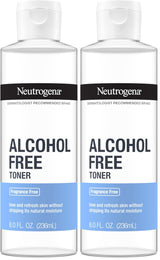 Neutrogena Alcohol-Free Gentle Daily Facial Toner for Clean Vanity Setup, Fragrance-Free Daily Toner for an Intentional Skincare Routine