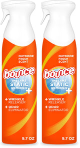 Bounce 3-in-1 Wrinkle Release Spray – Travel-Friendly Garment Care for Flights and Road Trips