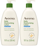 Aveeno Sheer Hydration Fragrance-Free Daily Body Lotion – Streamlined 48-Hour Moisturizer with Prebiotic Oat for a Clean, Intentional Skincare Routine