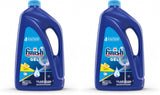 Finish Gel Liquid Dishwasher Detergent for Mindful Kitchens, Plastic-Free Lemon Scent for Calm Cleanup