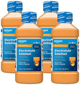 Amazon Basic Care Oral Electrolyte Solution with Zinc for Rehydration – Medical-Grade Sugar-to-Electrolyte Ratio Trusted by Pediatricians and Pharmacists, 33.8 fl oz
