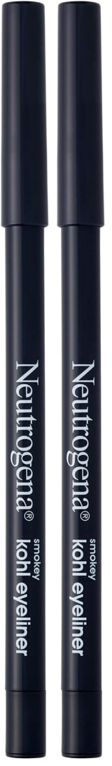 Neutrogena Smokey Kohl Eyeliner 2-Pack Bundle – Birthday Gift for Women Who Love Bold Eye Makeup